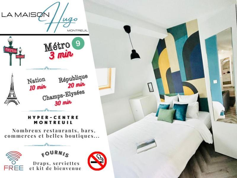 La Maison Hugo Montreuil  Eksteriør bilde